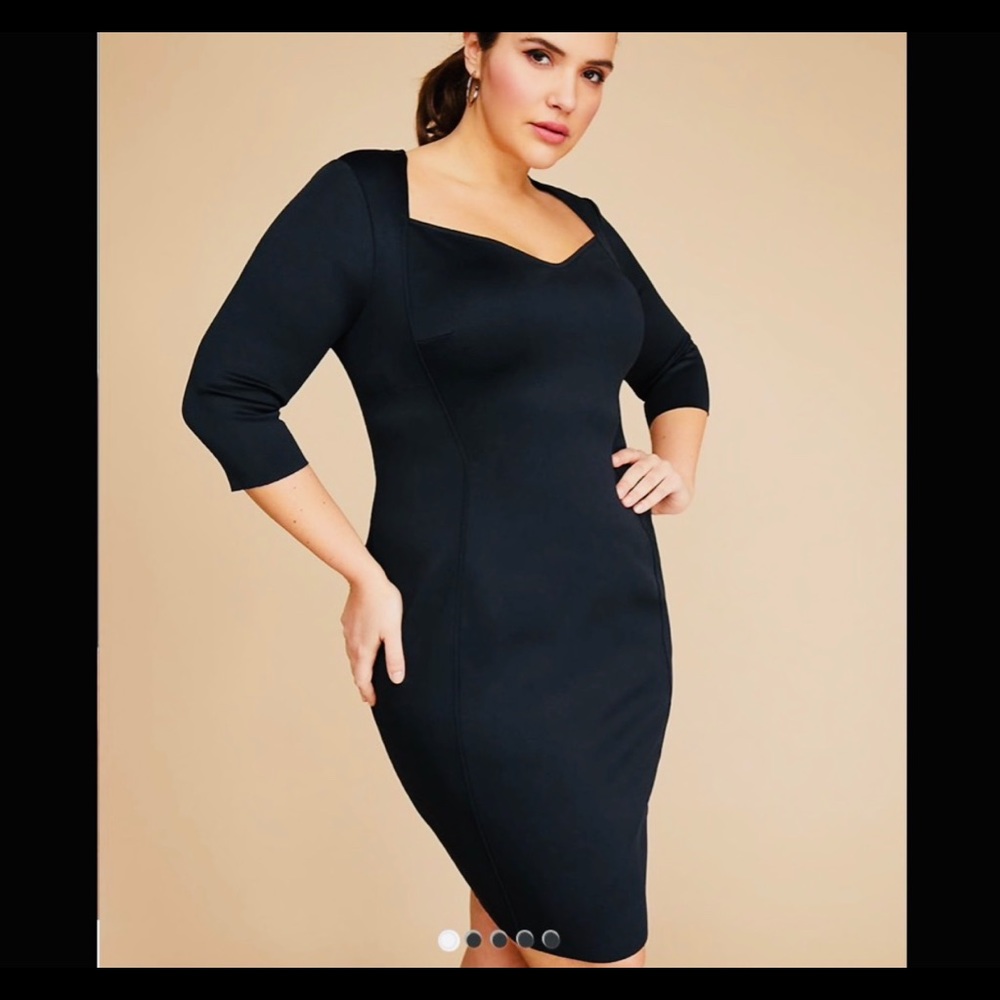 Lane Bryant Sweetheart Neckline Sheath Dress